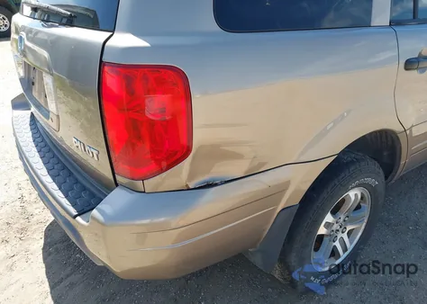 2004 Honda Pilot Ex from USA, damaged, VIN 2HKYF18414H504287